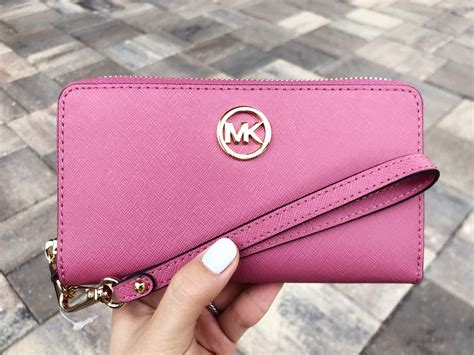 michael kors phone wristlet.